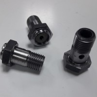 Клапан масляной форсунки D4CB/D4BH/4D56 (болт-сапун полый)