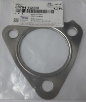 Прокладка турбины J3 Bongo III (EURO 4) 3 отв. треугольная выпускного коллектора